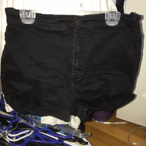 Forever 21 Pants - Black high waisted shorts Forever 21 Pants - Black high waisted shorts